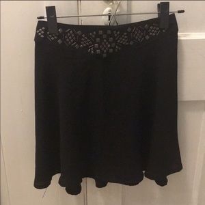 Urban outfitters black mini skirt
